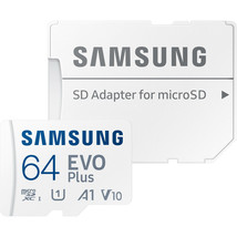 Samsung Evo Plus 64GB UHS-I Micro Sdxc Memory Card With Sd Adapter - £19.60 GBP