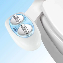 DALMO Non-Electric(Front &amp; Rear/Feminine Wash) Bidet Toilet Attachment w... - $54.99