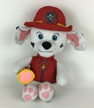 Paw Patrol Snuggle Up Marshall 15&quot; Plush Stuffed Toy With Light Spin Master 2018 - £19.71 GBP