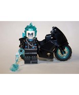 Ghost Rider Danny Ketch With Motorcycle Minifigure Set - $8.82
