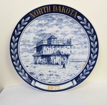 Vintage Chateau North Dakota Fort McKeen 1972 Collector &quot;Kesa&quot; Denmark Plate - £12.40 GBP
