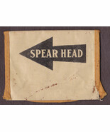 Spear Head Plug Chewing Tobacco Antique Fabric Pouch Purse Holder - $27.40 CAD