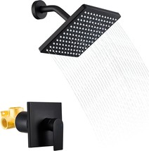 Shower Faucet Set - Bathroom Shower Faucet Set With 8 Inch, Matte Black - $77.98