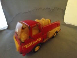 Vintage Tonka #18 Fire Truck Red and Yellow - $114.04 MXN