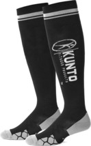 Unisex Graduated Leg Compression Socks for Sports or Travel Small 1 Pair Black - £11.11 GBP