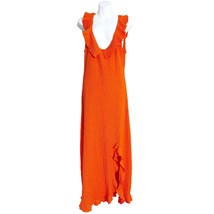 Free People Beach Twisted Game Midi Orange Size XL New with tags - $37.62