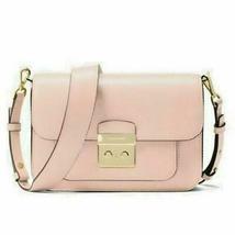 Michael Kors Sloan Medium Leather Shoulder Bag Soft pink Dual Strap - £131.50 GBP