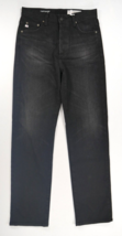 AG Jeans Alexxis Black High-Rise Straight Jean Vintage  Women&#39;s Size 28 ... - £92.12 GBP