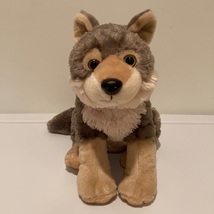 Wild Republic 2015 Wolf Husky Plush Stuffed Animal Realistic Toy 12” - £11.21 GBP