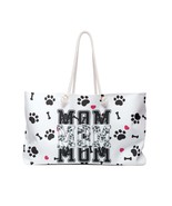 Personalised/Non-Personalised Weekender Bag, Dog Mom, Large Weekender Ba... - £39.08 GBP