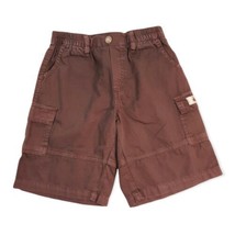 Pepper Toes Cargo Shorts Boys 3T Brown Elastic Waist Pull On Pockets Bab... - $9.39