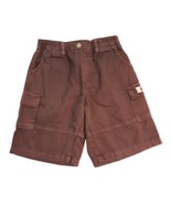 Pepper Toes Cargo Shorts Boys 3T Brown Elastic Waist Pull On Pockets Bab... - £7.49 GBP