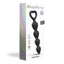 Love to Love Bing Bang Silicone Anal Beads Noir L - £21.99 GBP