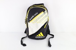 Vintage Adidas Barricade Load Spring Climacool Tennis Backpack Book Bag Black - £48.75 GBP