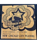 Rare 1971 Theater Program &quot;We Bombed in New Haven&quot; - Joseph Heller - Chi... - $179.51 MXN