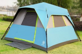 6 Person Cabin Tents For Family With Rainfly, Easy Setup In 60, Ever Advanced. - $259.98