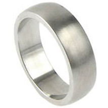 COI Tungsten Carbide Dome Wedding Band Ring - TG3426  - £79.67 GBP