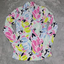 Tommy Bahama Printed Lng Slv 1/2 Zip Neck Knit UPF 50 Golf Top Polo Sz XS NWOT - $32.90