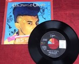 Culture Club Miss Me Blind VTG 45 RPM &quot;STERLING&quot; Record Colour by Numbers - $7.43