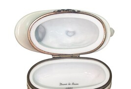 Bernardaud Limoges Miss Piggy Muppets Trinket Box Dans le Bain Henson 1996 image 8