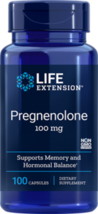 MAKE OFFER! 3 Pack Life Extension Pregnenolone 100 mg 100 capsules memory image 1