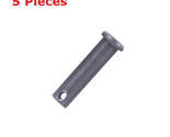 Garage Gate Door Hardware Clevis Pin 3/8″ x 1 1/4″ for #5 Hair Pin Steel... - $7.95