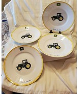 4 JOHN DEERE 9&quot; PLATES &quot;NOTHING RUNS LIKE A DEERE!&quot; - $40.10 CAD