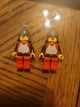 LEGO Castle Knight Minifigure CAS188 Set Of 2 Vintage, Great Condition - $13.10