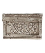 Greeks and Trojans Fighting over the Body of Patroclus Bas Relief Wall S... - $46.66
