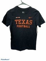 The Nike Tee Texas Football Black T-Shirt Medium T - £20.56 GBP