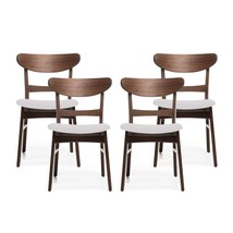 Christopher Knight Home Helen Mid-Century Modern Dining Chairs (Set of 4) - £247.90 GBP