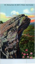 Blowing Rock Altitude 4000 Feet Western North Carolina Postcard - £4.04 GBP