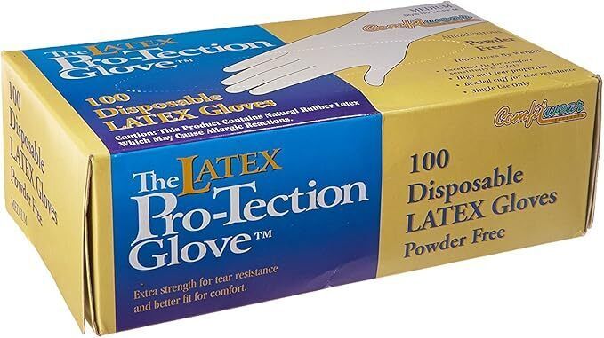Disposable Latex Gloves, Powder Free Gloves - $8.79+