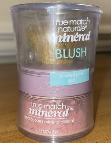 L'Oreal True Match Mineral Blush #486 Pinched Pink Sealed New - $22.76