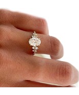 Lab diamond engagement ring, Oval cut diamond ring, yellow gold engageme... - €2.362,54 EUR+ Lab diamond engagement ring, Oval cut diamond ring, yellow gold engageme... - €2.362,54 EUR+