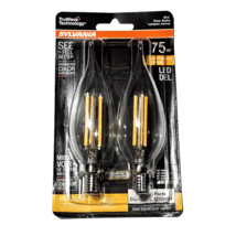 TruWave Technology Sylvania 75w Soft White Led Del Clear Bulbs B13 - $19.99