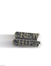 Army Air Force Crew Chief Script Gold Lapel Pin - £15.66 GBP