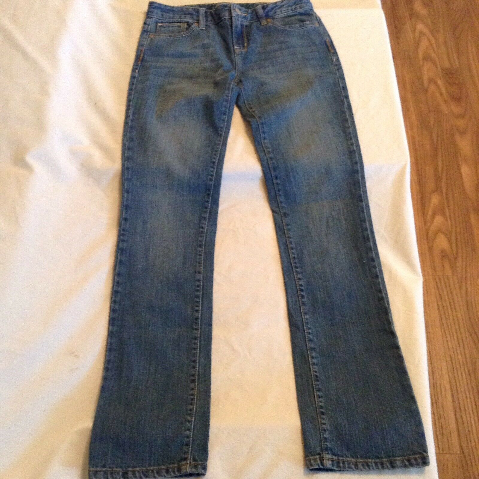 Primary image for Size 14 Regular Old Navy jeans skinny blue denim rodeo western Girls New