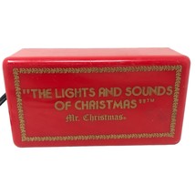 VTG Mr Christmas The Lights &amp; Sounds of Christmas Model 121 Music SEE VIDEO 1981 - £77.76 GBP