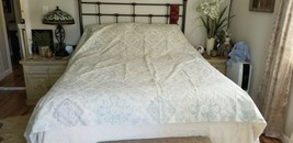 Sapphire Home Medallion In Soft Tones Printed Duvet Cover Queen Nwot #38 - £79.52 GBP