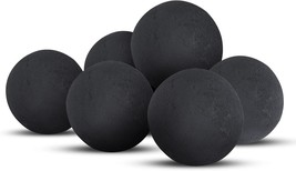 Ceramic Fire Balls, 5 Inch Set Of 6 Round Fire Stones Reusable Fireballs... - £62.58 GBP