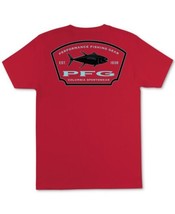 Columbia Mens Pfg Tucker Graphic T-shirt Size Small Color Red Spark - £23.79 GBP
