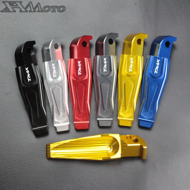  motorcycle rear passenger foot pegs pedals footrests for yamaha tmax 500 tmax 530 2012 thumb200