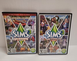 The Sims 3 Seasons Limited Edition &amp; University Life Expansion Packs Windows/Mac - £17.20 GBP