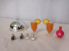 American Girl Doll Grand Hotel Room Service food lot Accessories  Breakfast - $23.78