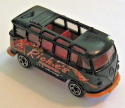 Matchbox VW Bus, Open Top 22 Window Version, Transporter Bus Pizza Deliv... - £6.96 GBP