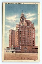Postcard New York Half Moon Hotel, Coney Island, Brooklyn N.Y. - £3.80 GBP