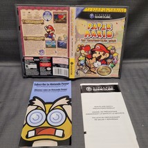 CASE ONLY!! Paper Mario The Thousand Year Door Nintendo GameCube NO GAME !! - £19.55 GBP