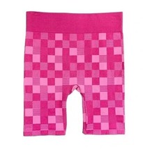 No Boundaries ~ Pink Check ~ Seamless Bike Shorts ~ Juniors&#39; Size Medium... - £11.82 GBP