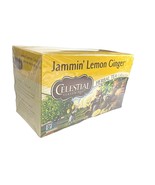 Celestial Seasonings Jammin Lemon Herbal Tea 20 Tea Bags Caffeine Free - $10.97 CAD